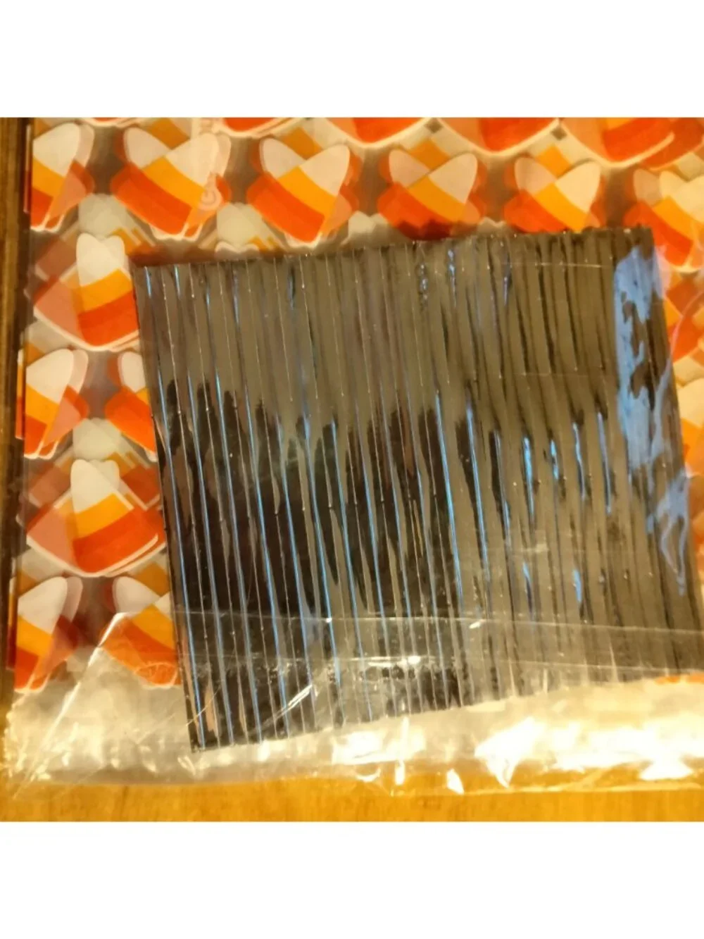 Halloween Candy Corn Loot Bags Twist Ties 20 Pc Set